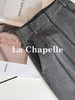 专柜实拍【垂感通勤西裤】拉夏贝尔/La Chapelle实穿百搭/长期主义高腰压褶通勤显瘦休闲长裤 商品缩略图7