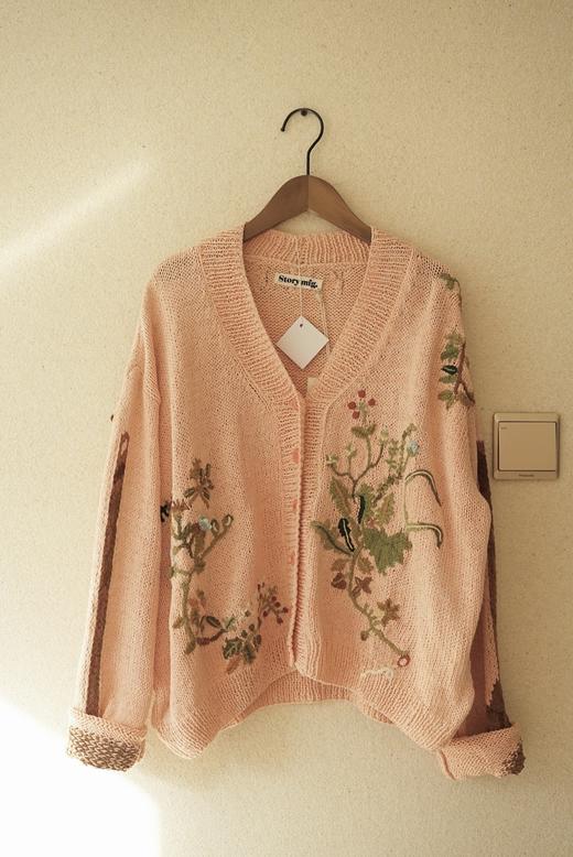 Story mfg 刺绣花式的针织开衫(DIGGIN' THE EARTH) 商品图10