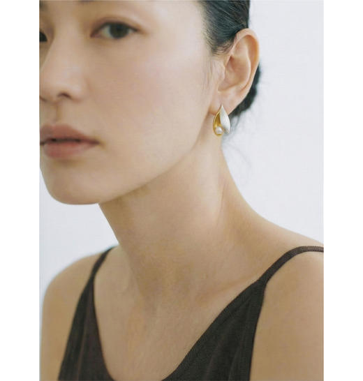 含晖·玉兰系列1-耳钉 商品图6