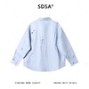 2618012SDSA男士秋冬新款痞帅男装潮牌高街泼墨印花设计长袖衬衫百搭时尚 商品缩略图5