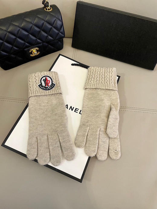 秋冬特惠💰180 蒙口手套 秋冬羊毛针织手套 糖果纯色系列 商品图1