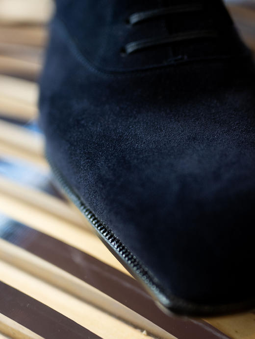 Bolero 午夜蓝翻毛皮牛津鞋 商品图4