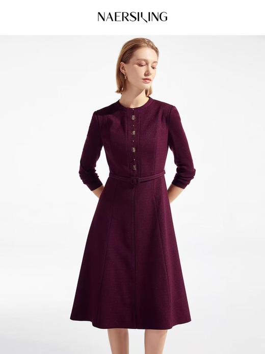 娜尔思NAERSI女装艺术连衣裙LF06507A6 商品图0