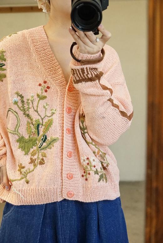 Story mfg 刺绣花式的针织开衫(DIGGIN' THE EARTH) 商品图3