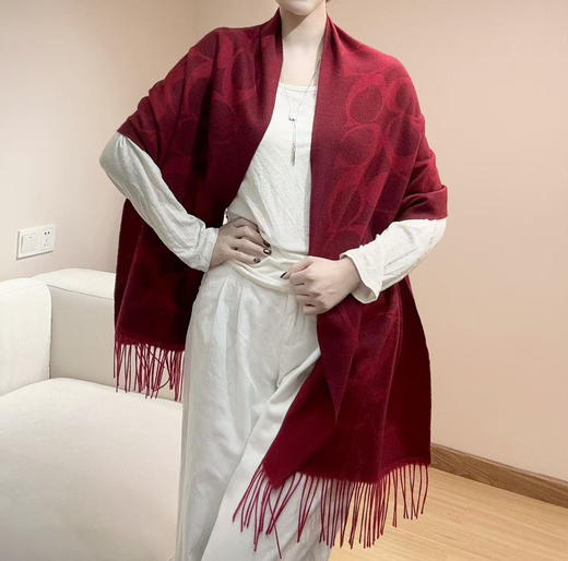 秋冬特惠💰240 蔻驰围巾新款大C字母 商品图2