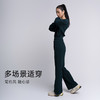 【sw速惟】 秋冬垂感阔腿裤宽松运动百搭休闲日常长裤拖地裤女 6084 商品缩略图6