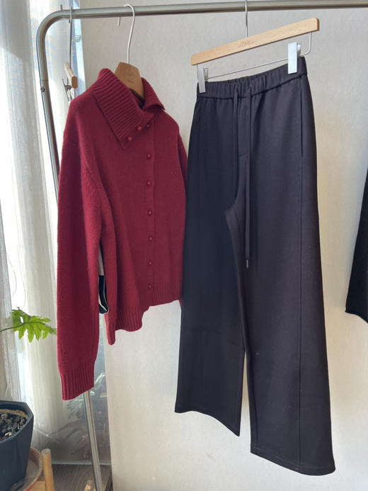 【万能裤】噢蜜ooomeooo松紧腰直筒裤 商品图12