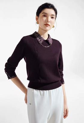 娜尔思NAERSI女装艺术拼接假两件LZ03553A8