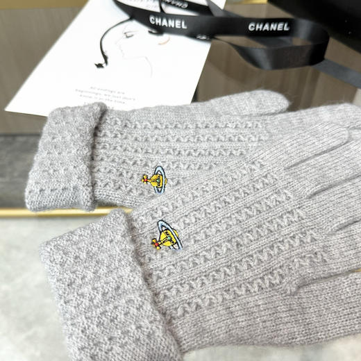 秋冬特惠💰200 西太后新款针织毛线保暖手套 商品图5