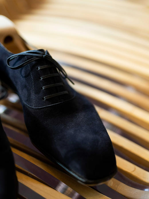 Bolero 午夜蓝翻毛皮牛津鞋 商品图3