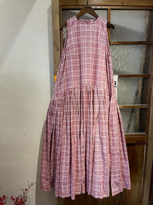 Story mfg 格纹背心连衣裙 商品图1