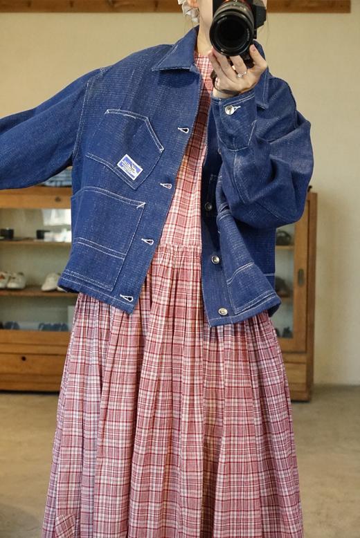 Story mfg 廓形牛仔蓝外套 商品图6