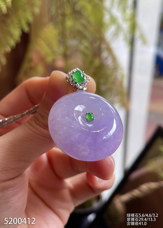 5200412，平安扣吊坠。具体价格微信咨询 商品图0