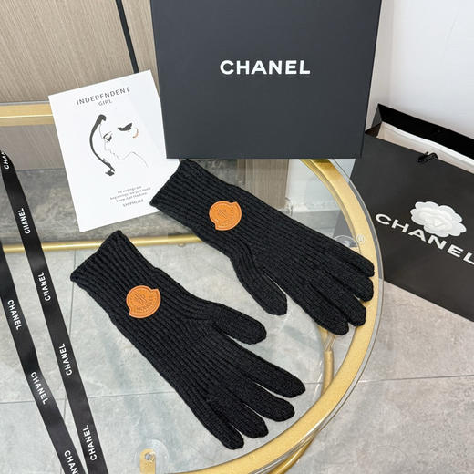 秋冬特惠💰180 蒙口爆款手套 M家专柜同步logo字母针织保暖手套 商品图3