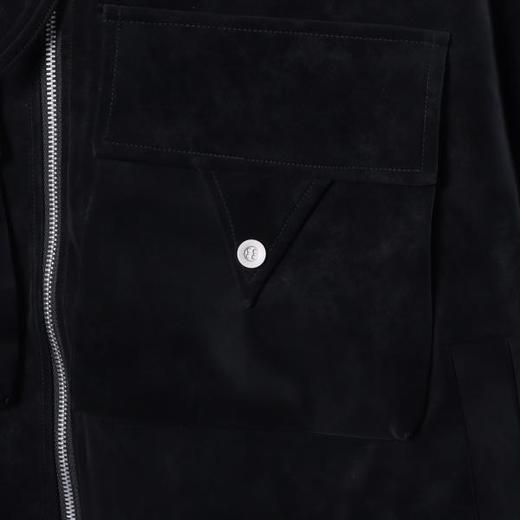 RY1010SDSA男士秋冬新款痞帅男装时尚复古工装翻领夹克外套宽松百搭潮牌 商品图3