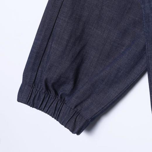 61080SDSA秋冬新款痞帅男装简约半纽扣长袖连帽T恤百搭下摆松紧设计潮 商品图4