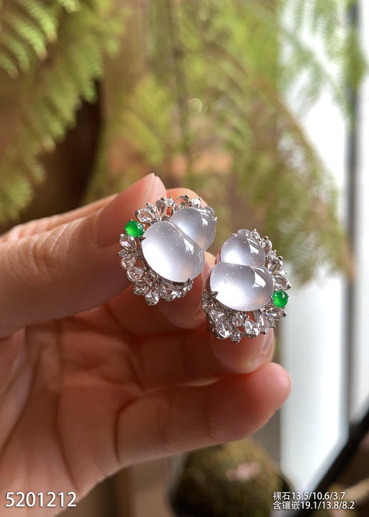 5201212，葫芦耳钉。具体价格微信咨询 商品图3