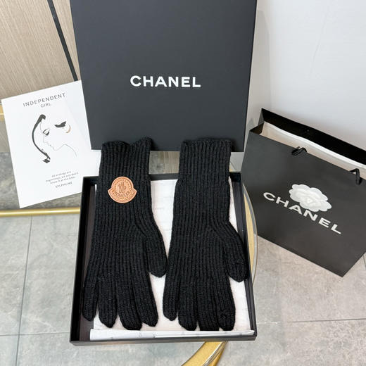 秋冬特惠💰180 蒙口爆款手套 M家专柜同步logo字母针织保暖手套 商品图1