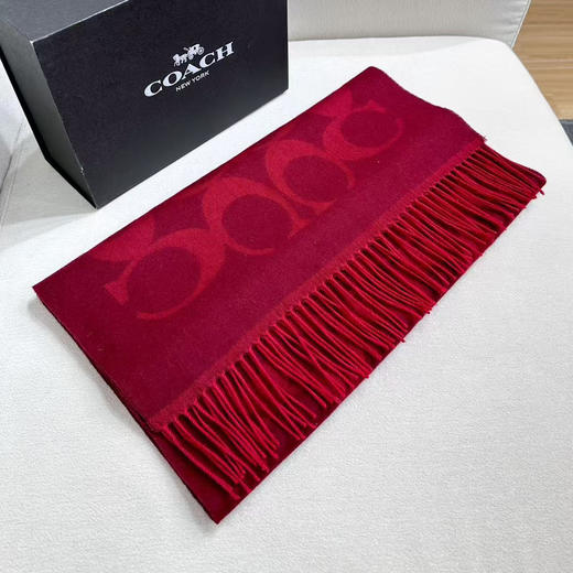 秋冬特惠💰240 蔻驰围巾新款大C字母 商品图4