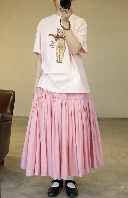 Story mfg 慵懒猫短袖T恤 商品图3