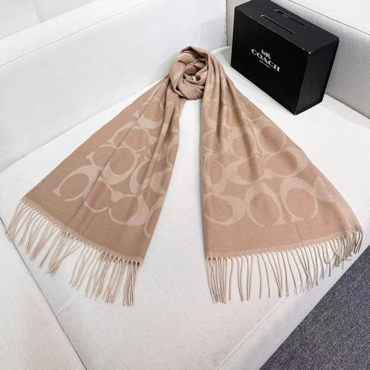 秋冬特惠💰240 蔻驰围巾新款大C字母 商品图6