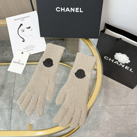 秋冬特惠💰180 蒙口爆款手套 M家专柜同步logo字母针织保暖手套 商品图5