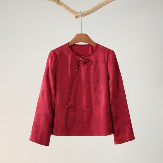 西子/新中式提花斜襟上衣/SYHY0243 商品图0
