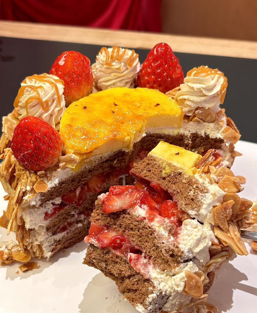 焦糖杏仁草莓布蕾 商品图2