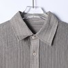 61059SDSA男士秋冬新款痞帅男装极简风竖纹设计长袖衬衫百搭时尚衬衣 商品缩略图2