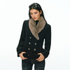 Ariseism 美式复古高级感短双排扣外套女冬季新款修身上衣 商品缩略图0