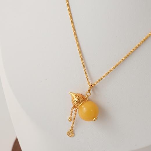 非金属树脂项链 西子/葫芦吊坠项链锁骨链毛衣链/SSKX0049 商品图3