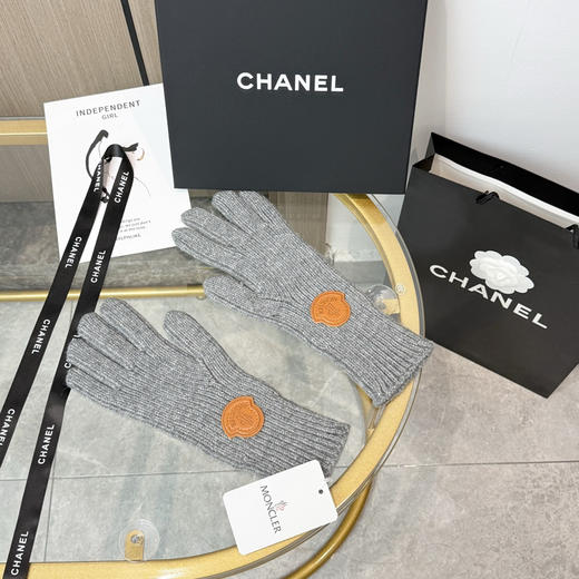 秋冬特惠💰180 蒙口爆款手套 M家专柜同步logo字母针织保暖手套 商品图6