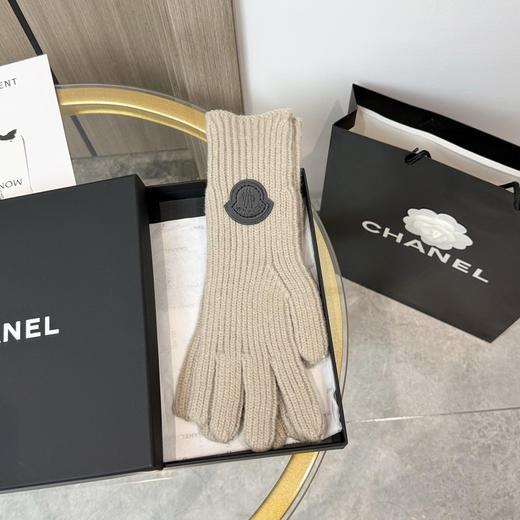 秋冬特惠💰180 蒙口爆款手套 M家专柜同步logo字母针织保暖手套 商品图3