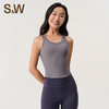 【sw速惟】大U领侧腰分割线显瘦小设计百搭一体式背心S4AW8176 商品缩略图2