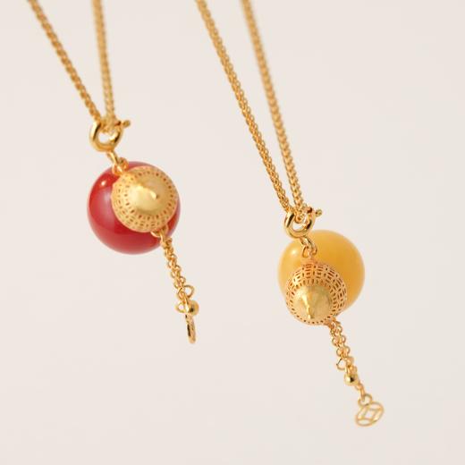非金属树脂项链 西子/葫芦吊坠项链锁骨链毛衣链/SSKX0049 商品图2