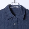 61059SDSA男士秋冬新款痞帅男装极简风竖纹设计长袖衬衫百搭时尚衬衣 商品缩略图2