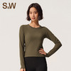 【sw速惟】透气抗菌面料亲肤裸感跑步修上衣S4AW4157 商品缩略图7