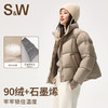 【sw速惟】立领保暖百搭时尚面包服外套短款羽绒服S5AW1504 商品缩略图0