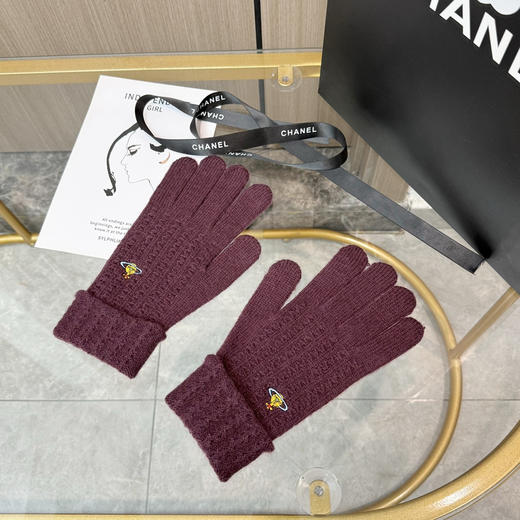 秋冬特惠💰200 西太后新款针织毛线保暖手套 商品图2