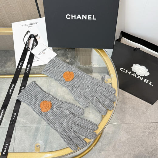 秋冬特惠💰180 蒙口爆款手套 M家专柜同步logo字母针织保暖手套 商品图3