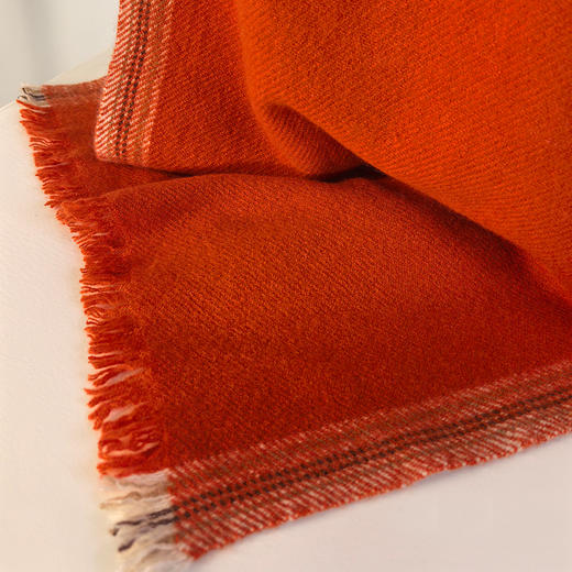 青藏手工氆氇撞边围巾 SJF96P838N 商品图1