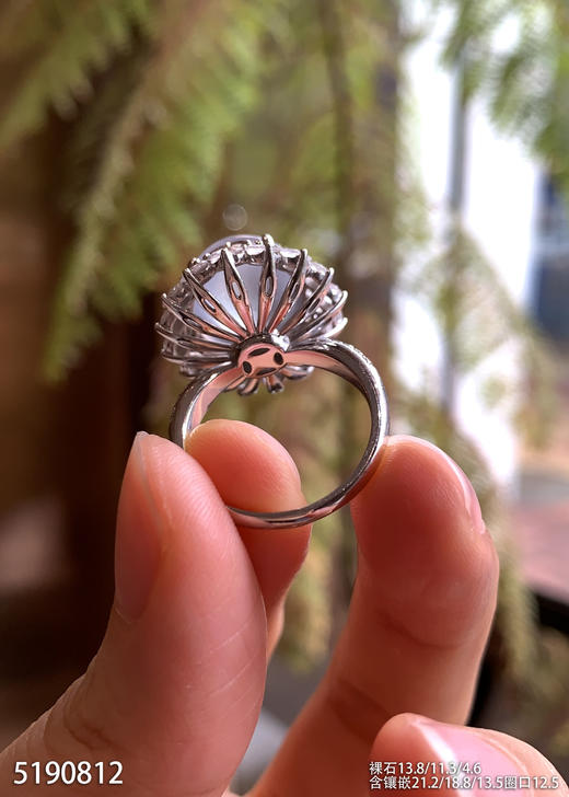 5190812，蛋面戒指。具体价格微信咨询 商品图5