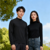 【FUSARO 暖绒打底衫】99元/2件 ，半高领，百搭不挑人，男女同款秋冬必备 商品缩略图4