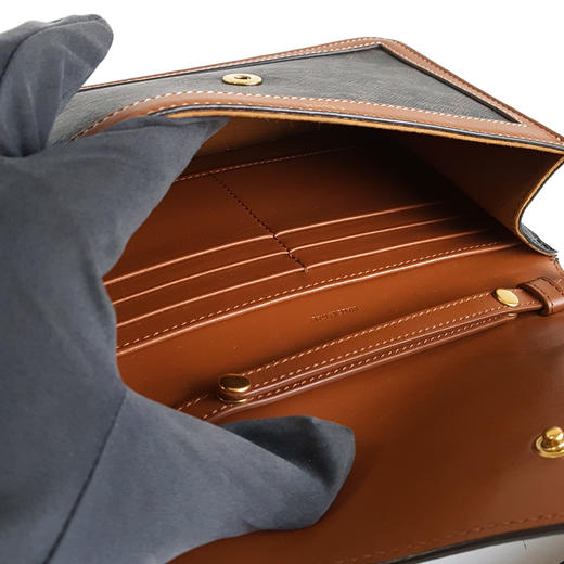 【95新】CELINE思琳棕色老花凯旋门信封WOC链条包单肩包女士 311225TB32 商品图7