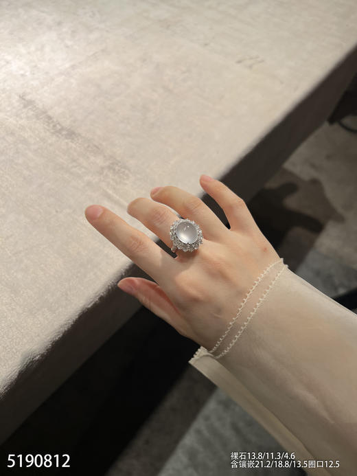 5190812，蛋面戒指。具体价格微信咨询 商品图4