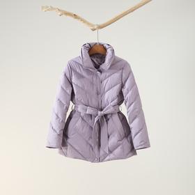 西子/百搭连帽马甲外套两件套收腰羽绒服/YRYF0523