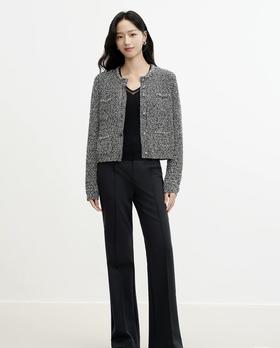 玖姿JZ女装小香针织外套JWGC30622