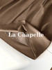 专柜实拍【超模伞裙】拉夏贝尔/La Chapelle立体捏褶高腰显瘦A字长款半身裙~垂感不易皱 商品缩略图9