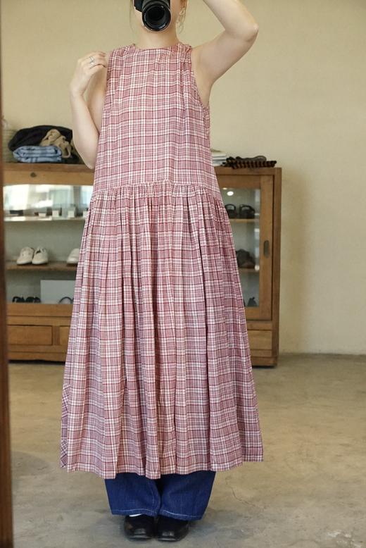 Story mfg 格纹背心连衣裙 商品图2