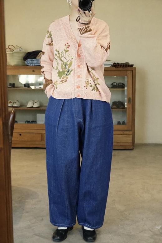 Story mfg牛仔弯刀裤 商品图1